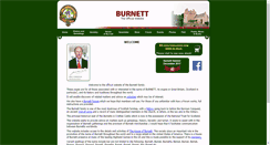Desktop Screenshot of burnett.uk.com